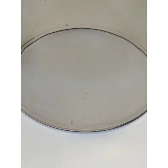 Vintage Gray Smoked Glass Rocks Glasses Set of 4 Thick Heavy Bottom 4" Tall - Picture 10 of 13